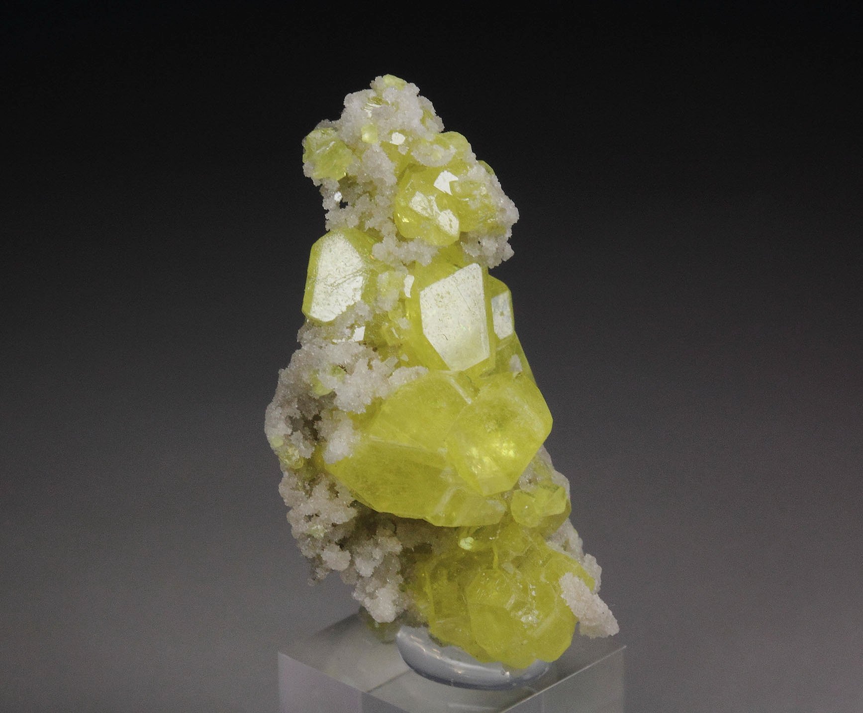 SULPHUR, ARAGONITE