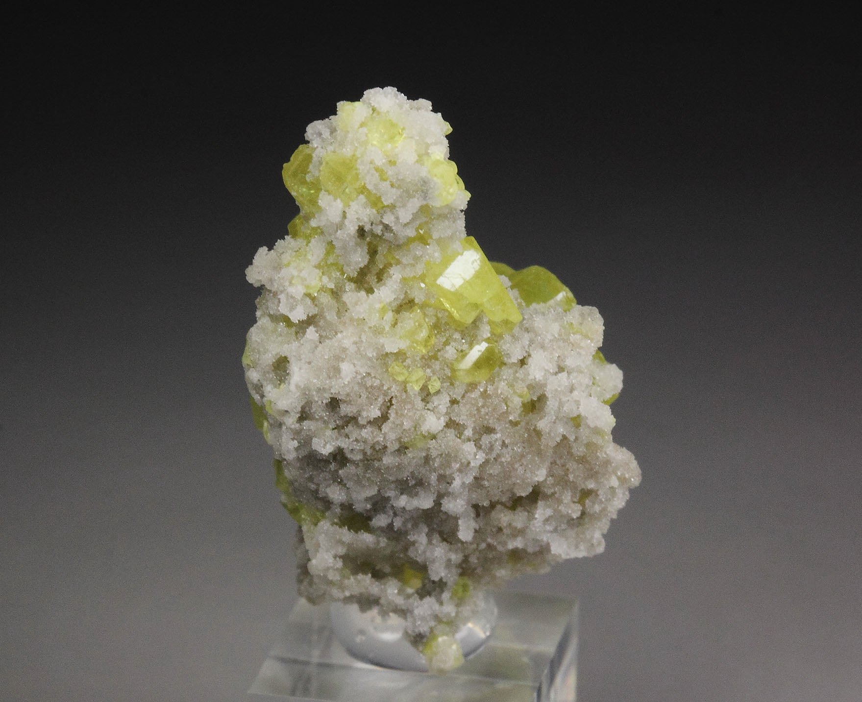 SULPHUR, ARAGONITE