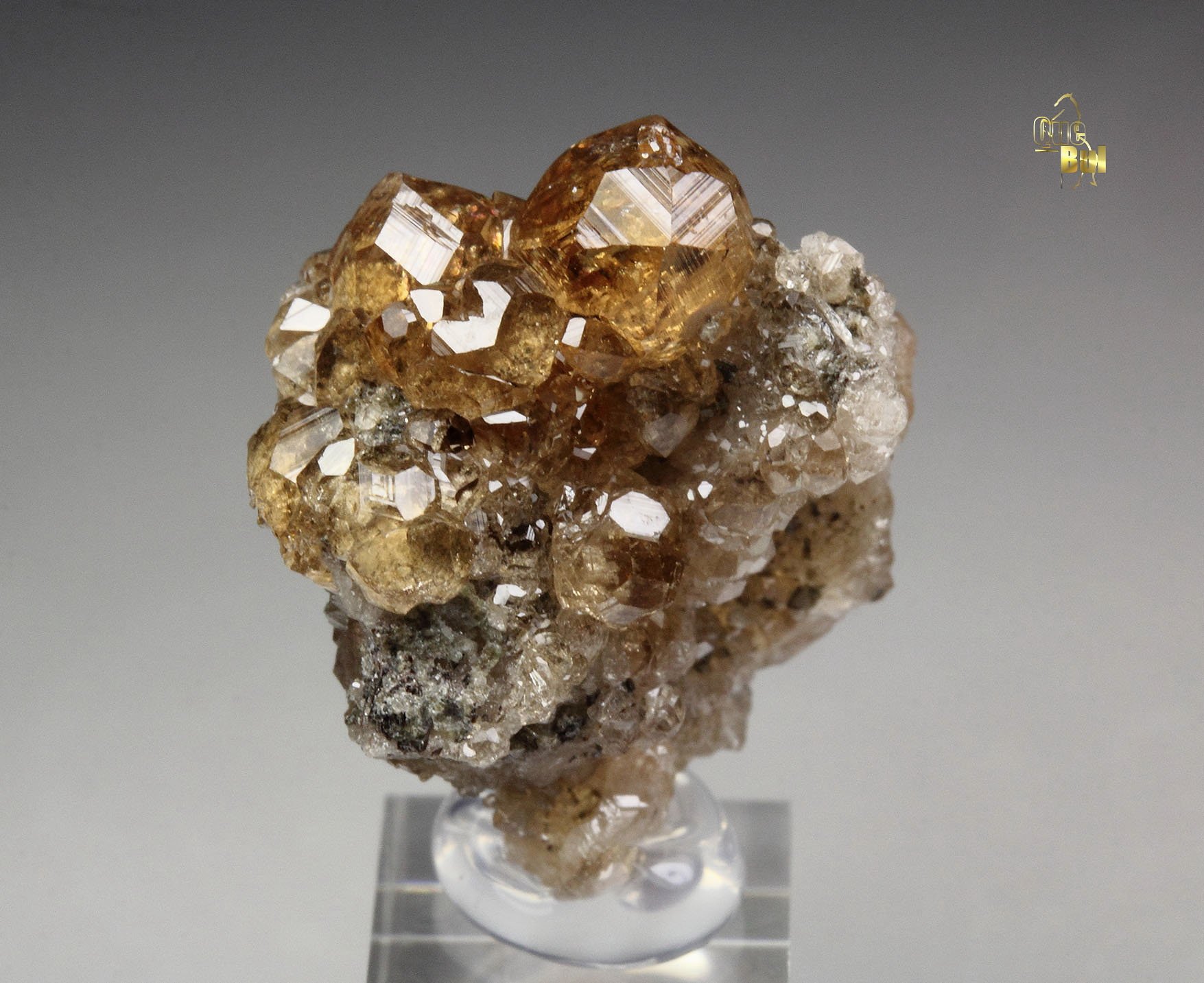 gem GARNET var. GROSSULAR