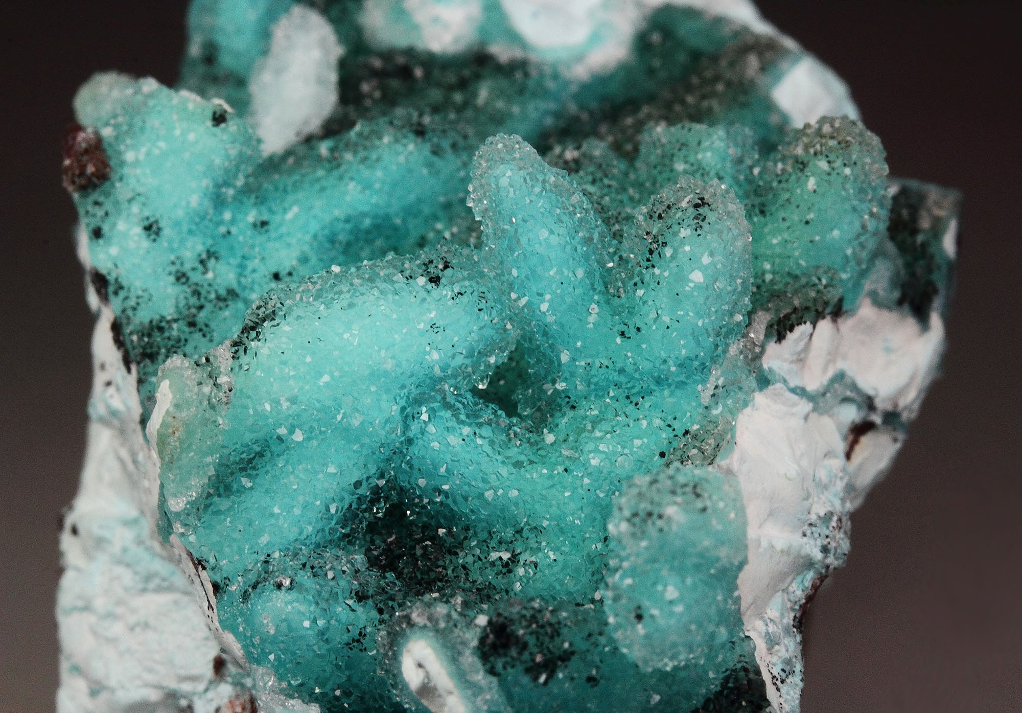 CHRYSOCOLLA, QUARTZ