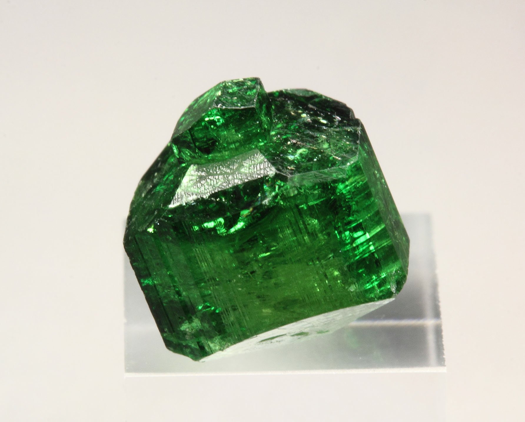 gem TOURMALINE var. CHROME TOURMALINE - floater