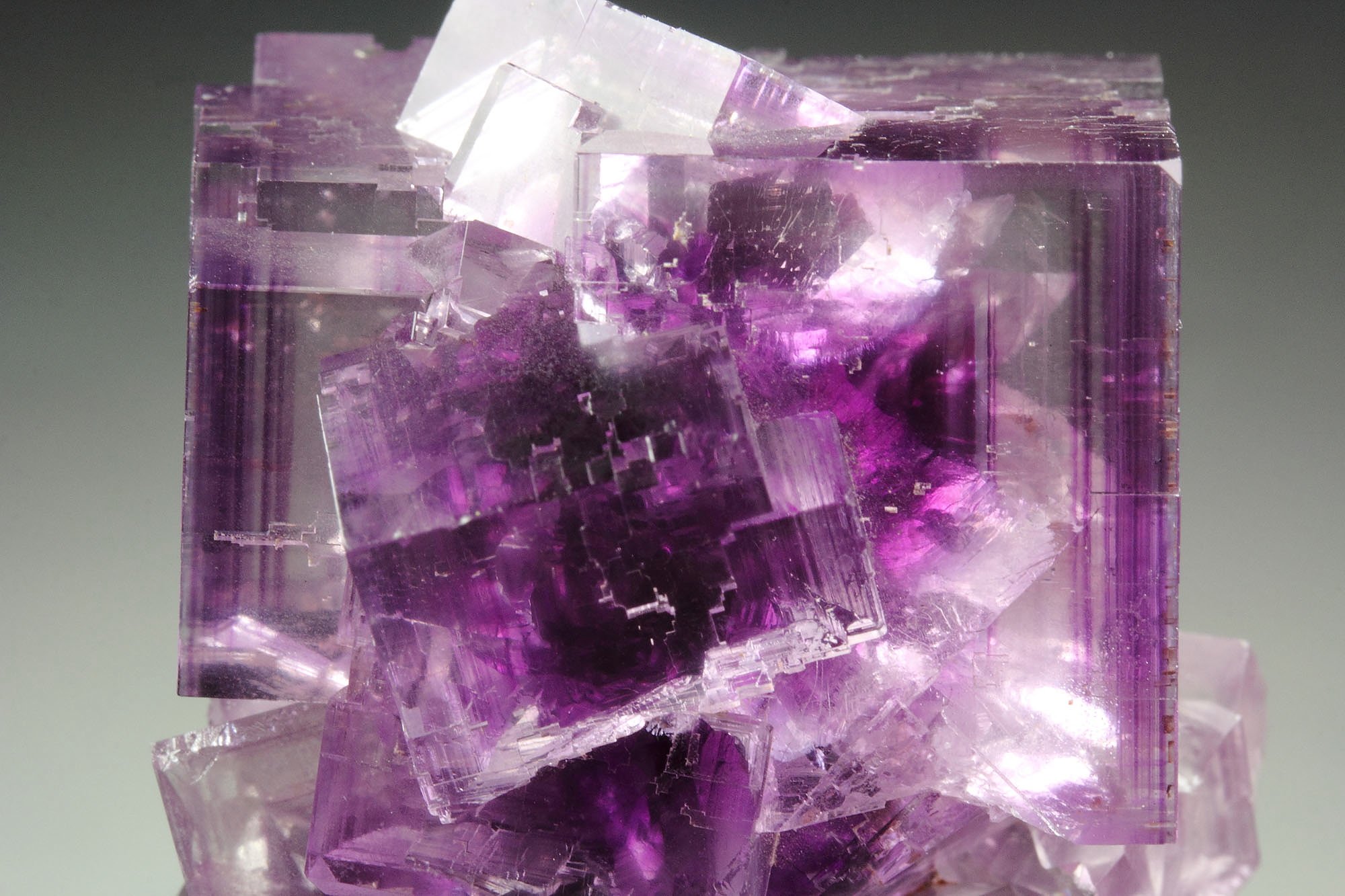 FLUORITE with PHANTOMS