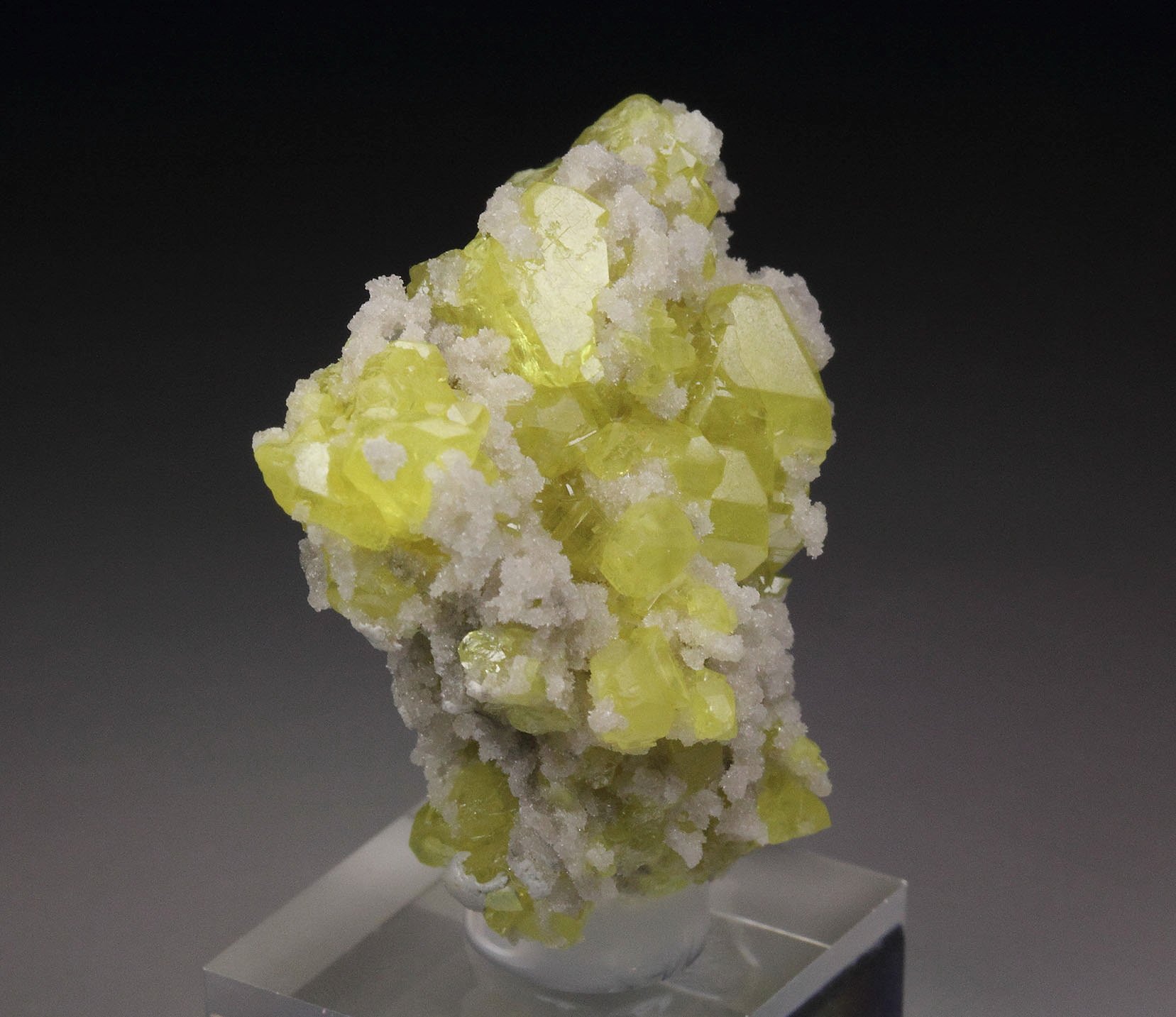 SULPHUR, ARAGONITE