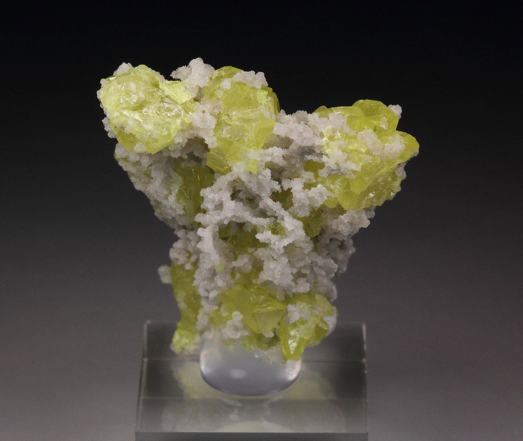 SULPHUR, ARAGONITE