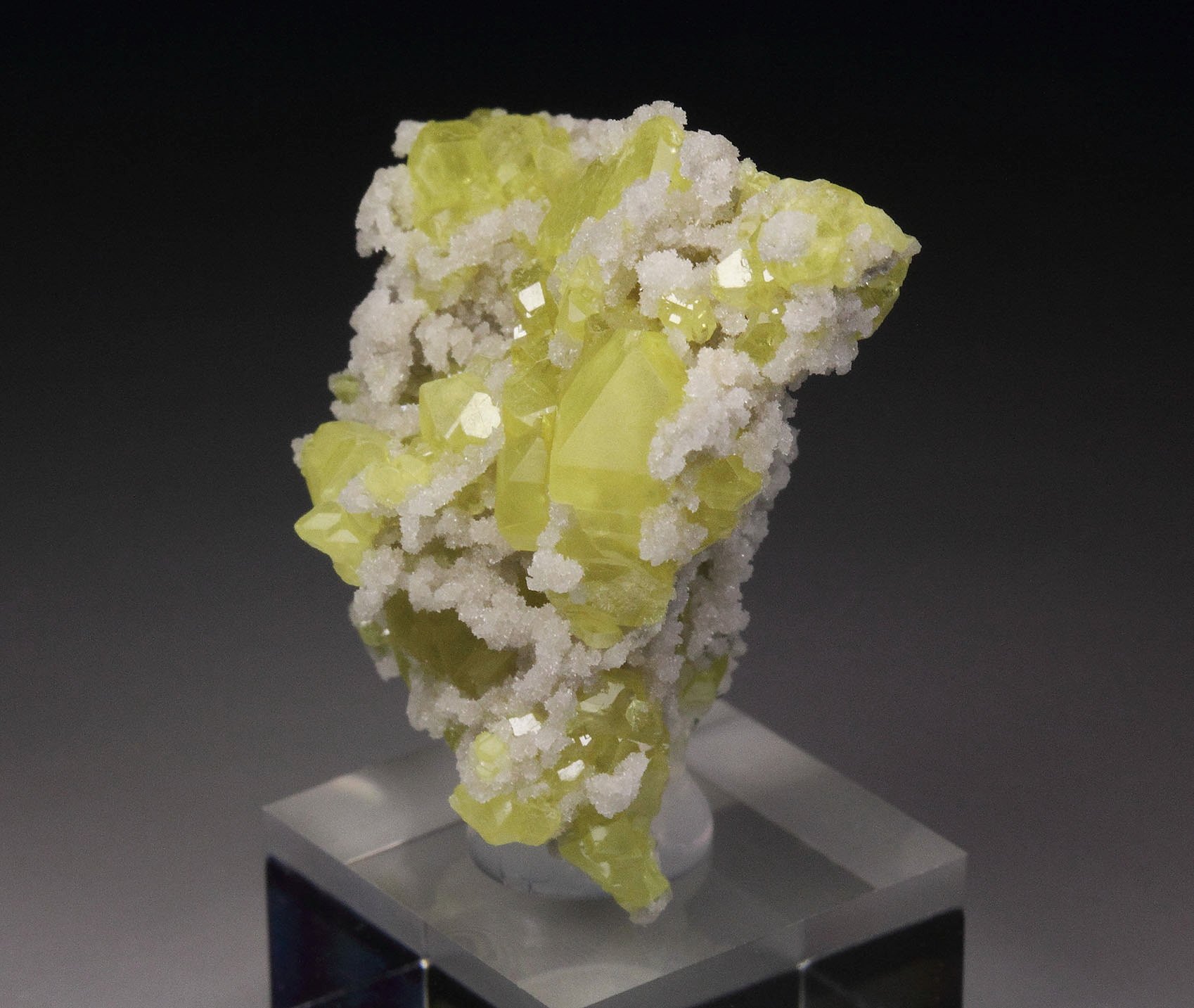 SULPHUR, ARAGONITE