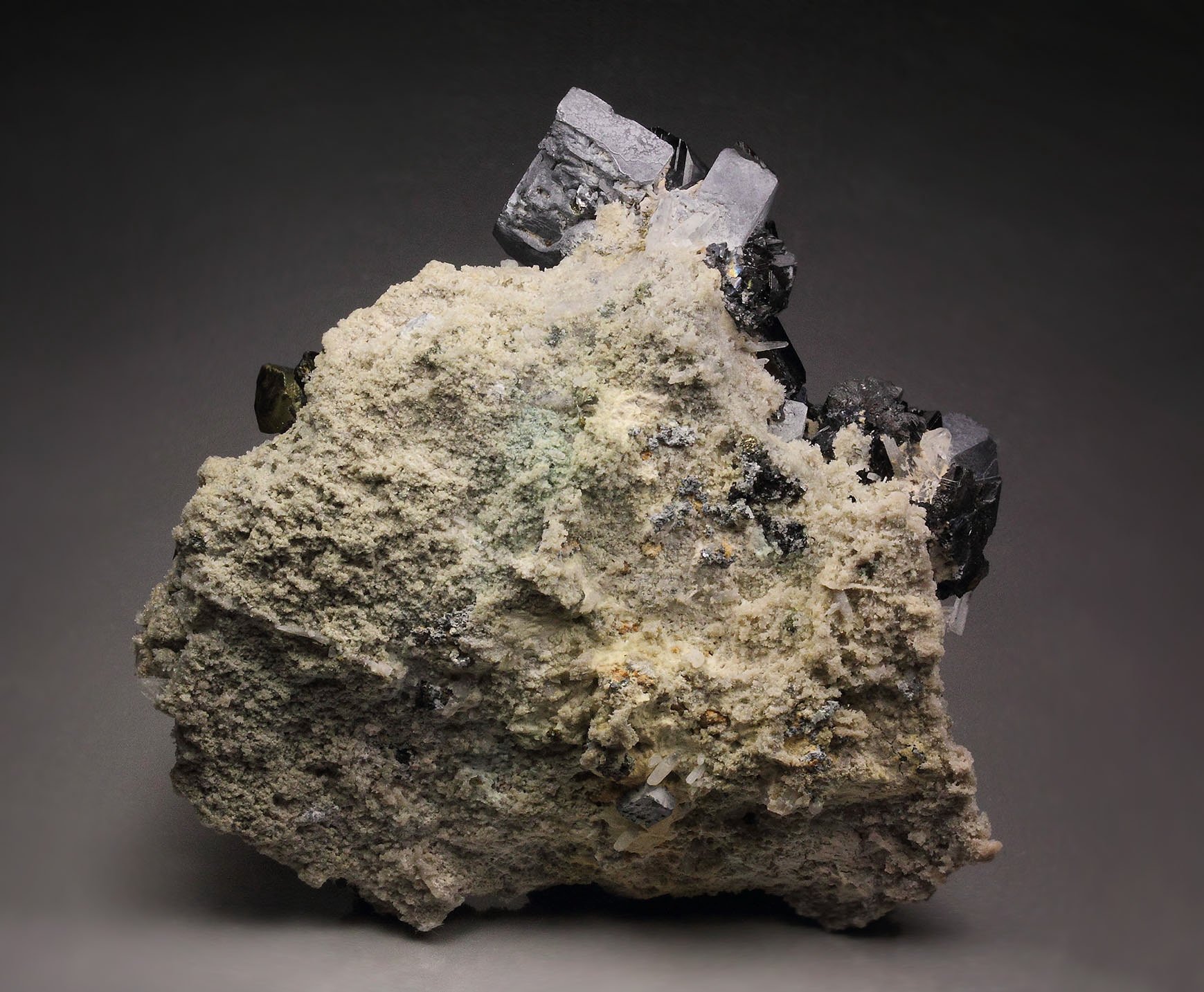 GALENA, CHALCOPYRITE, SPHALERITE, QUARTZ