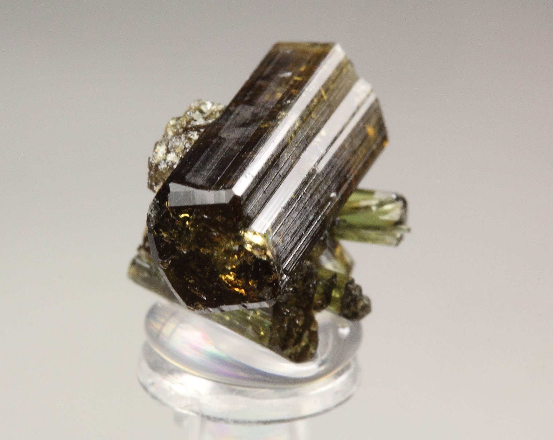 gemmy VESUVIANITE bi-terminated