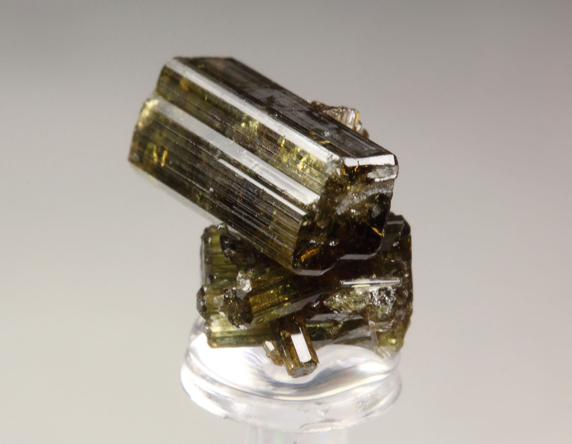 gemmy VESUVIANITE bi-terminated