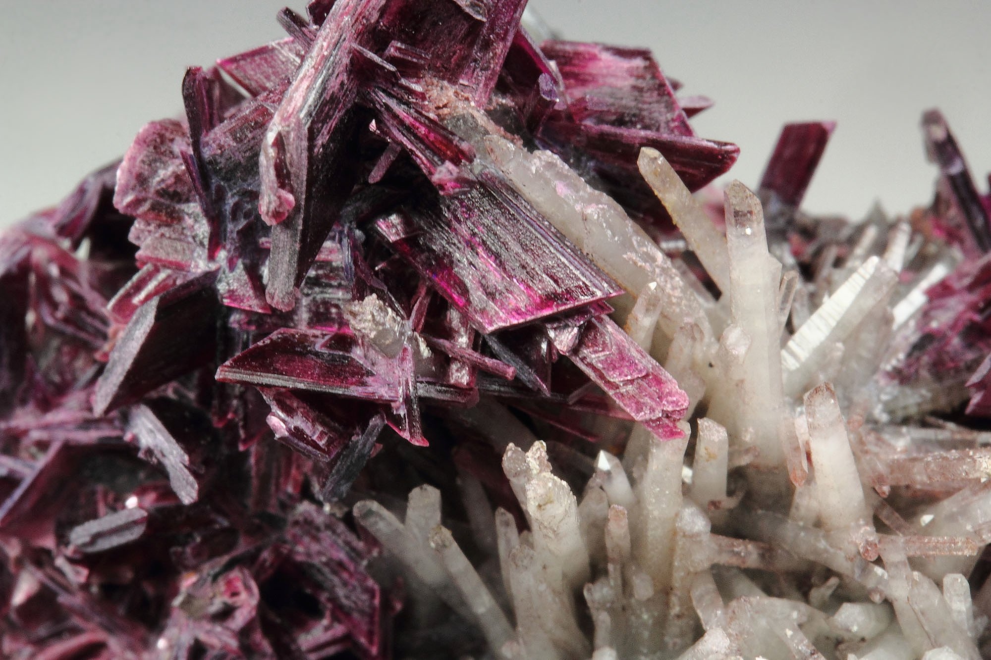 ERYTHRITE, QUARTZ 