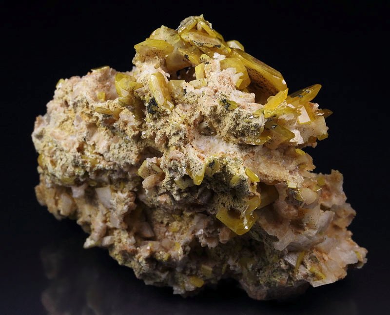 WULFENITE, BARYTE