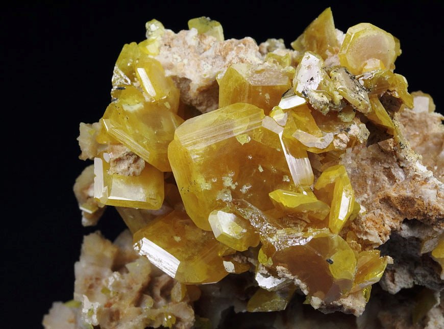 WULFENITE, BARYTE