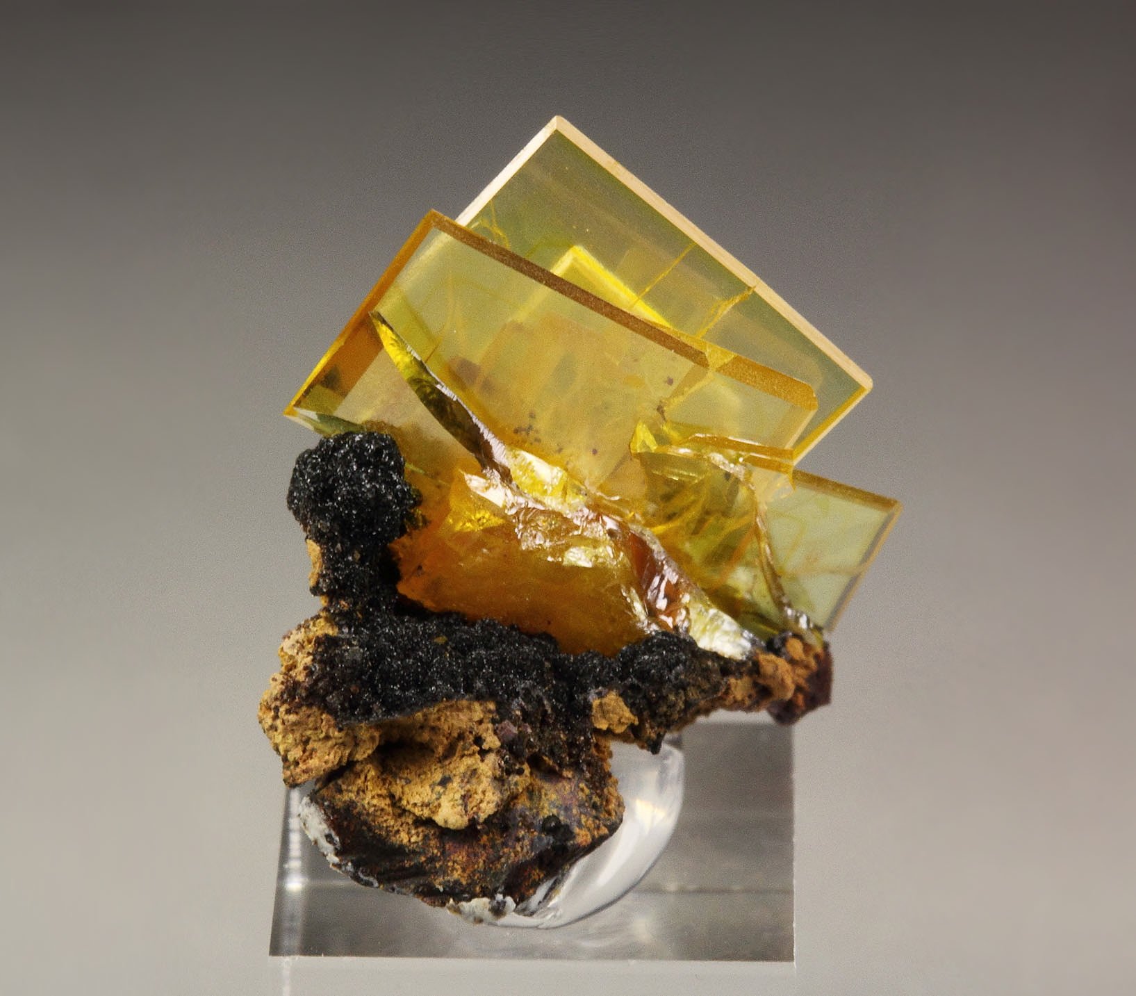 WULFENITE, MOTTRAMITE