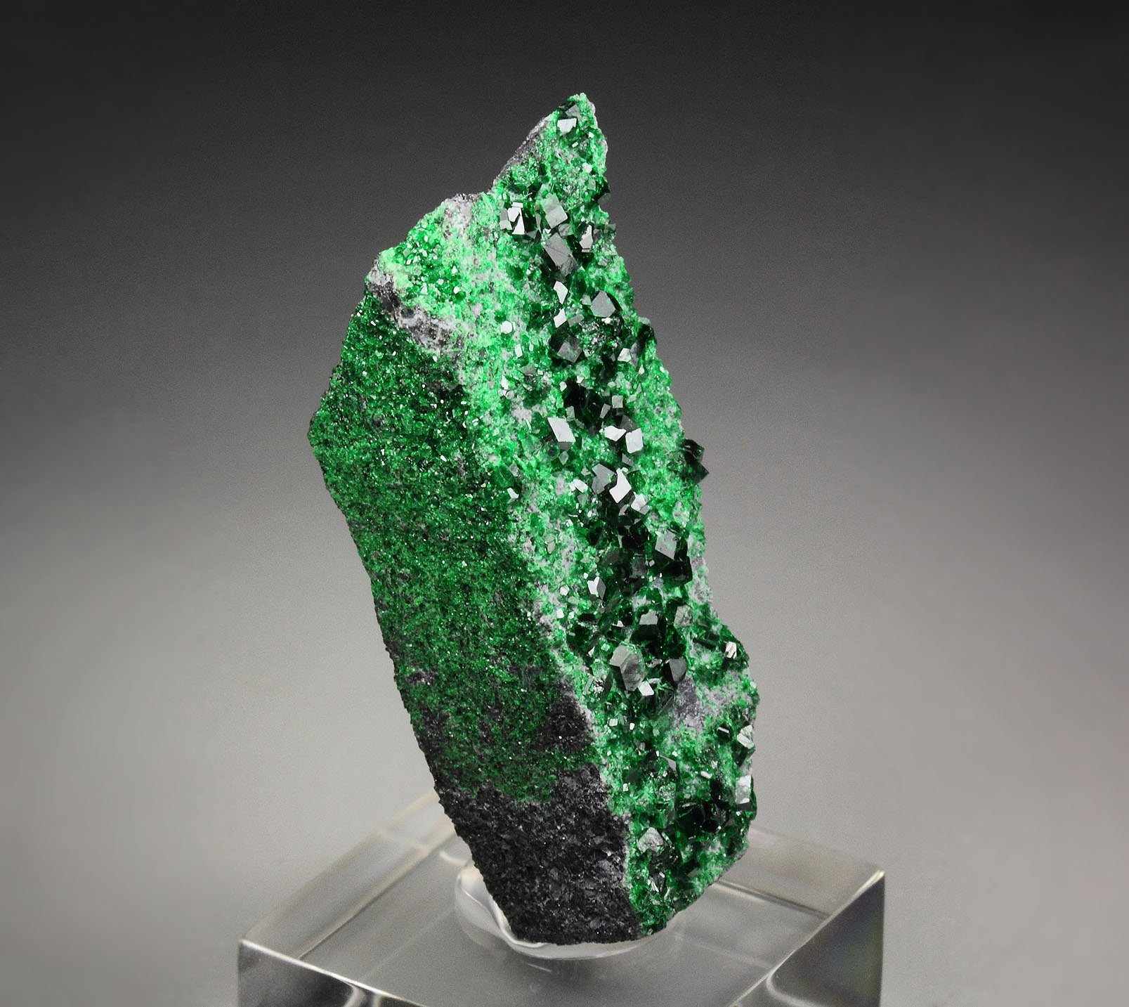 GARNET var. UVAROVITE