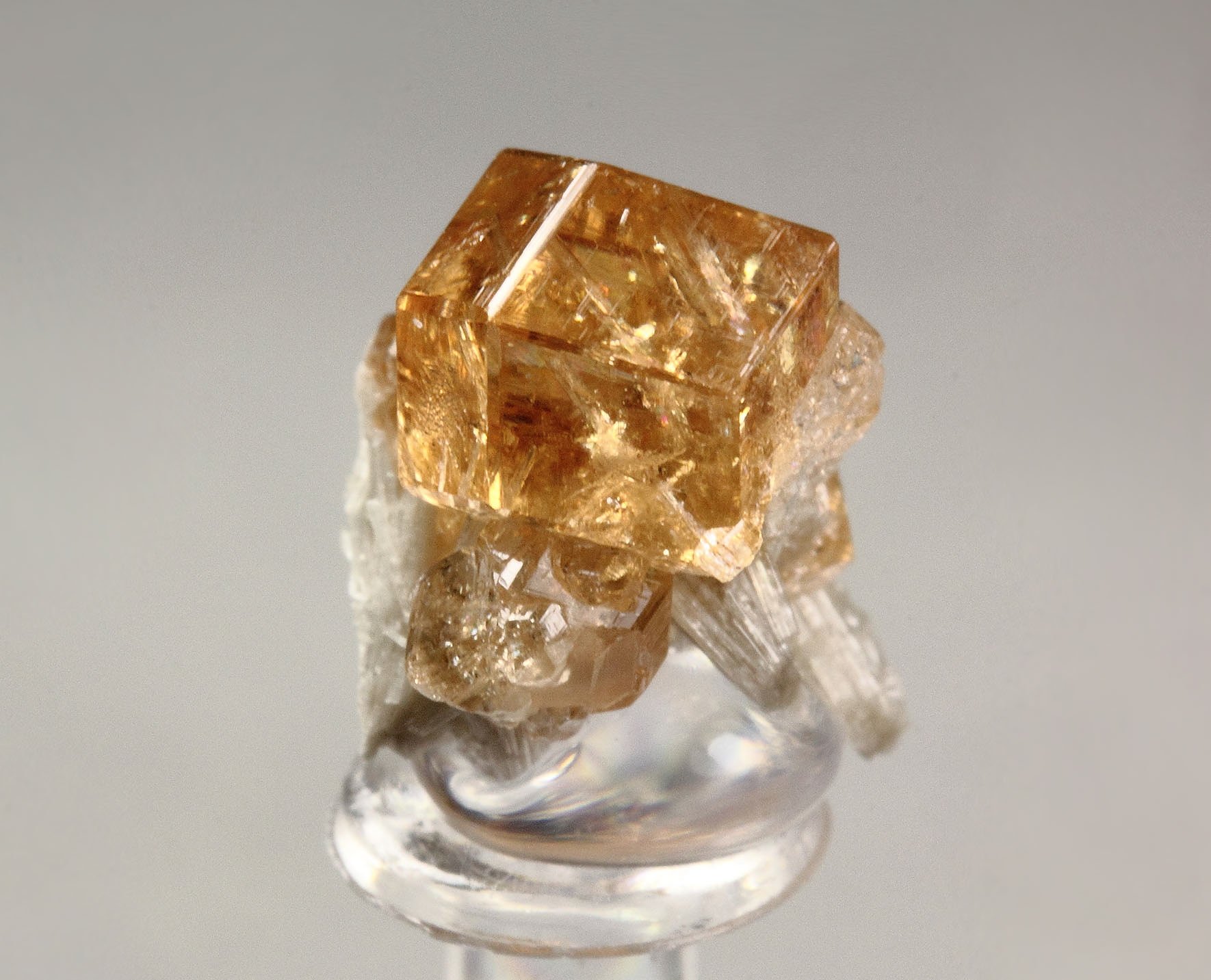 gem GARNET var. GROSSULAR, DIOPSIDE