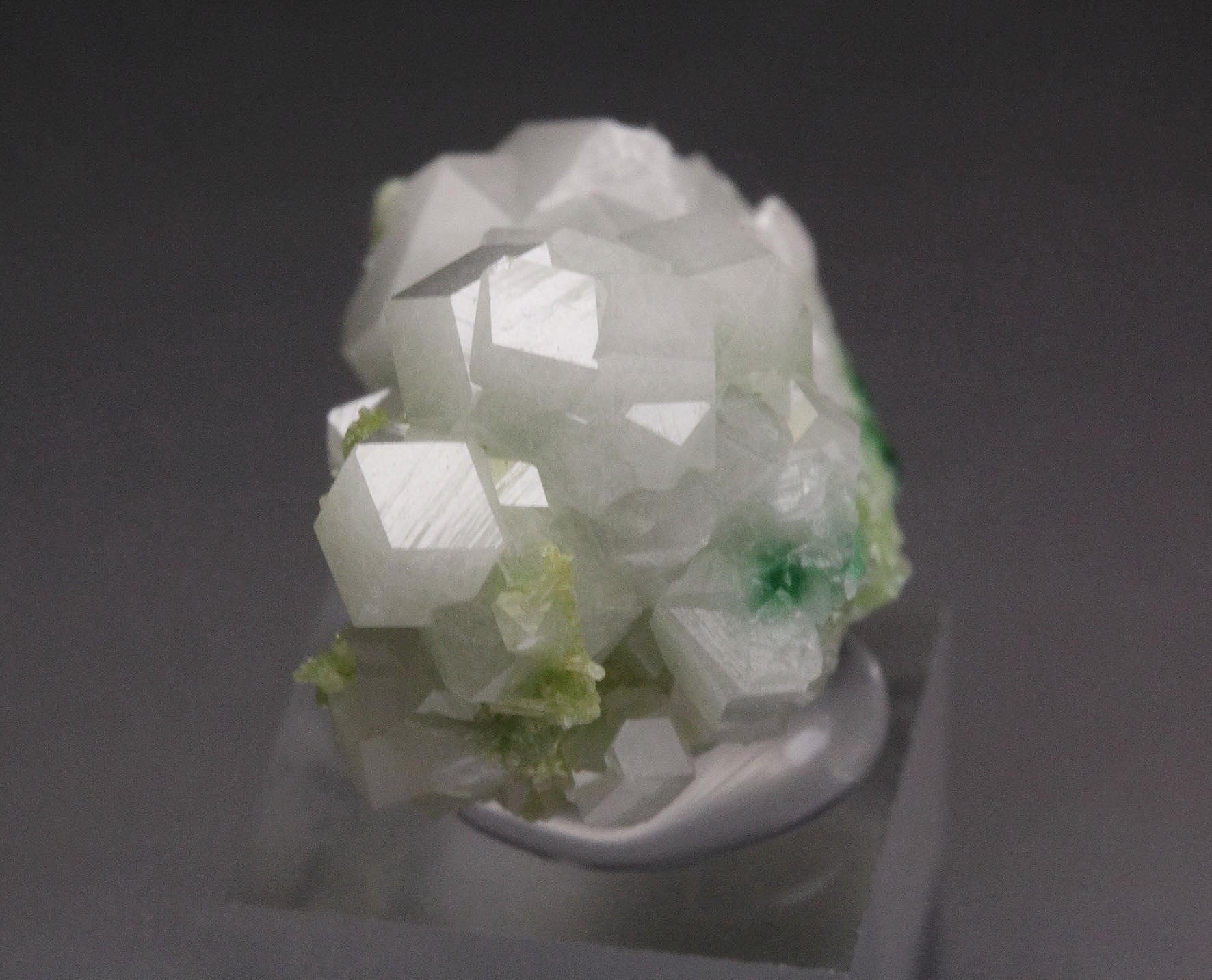 opaque GARNET var. GROSSULAR, DIOPSIDE