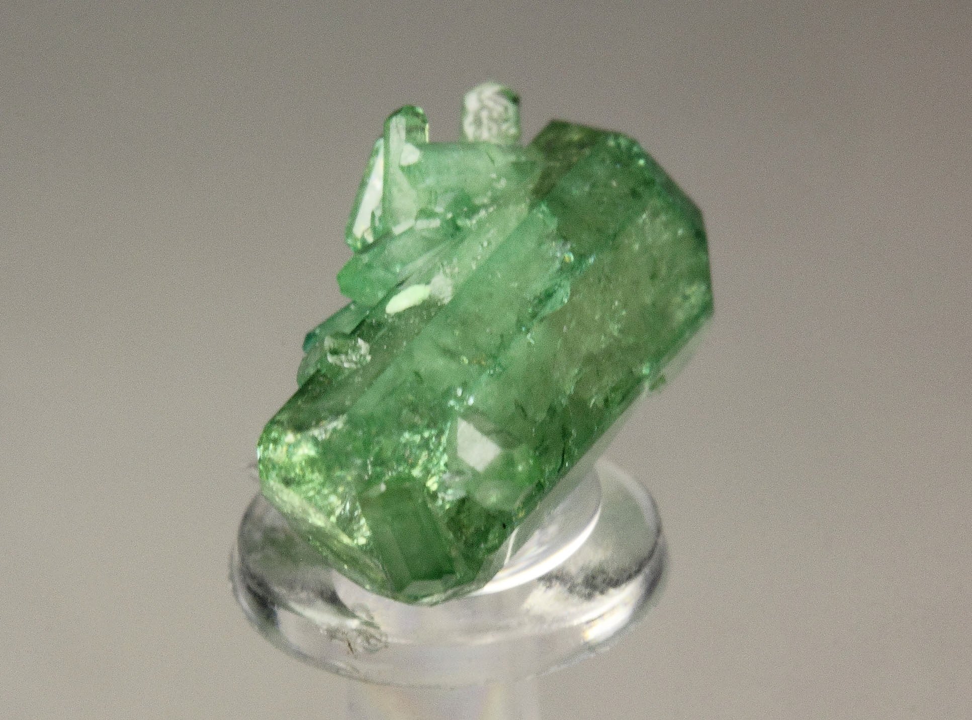 bi-terminated VESUVIANITE var. CHROMIAN