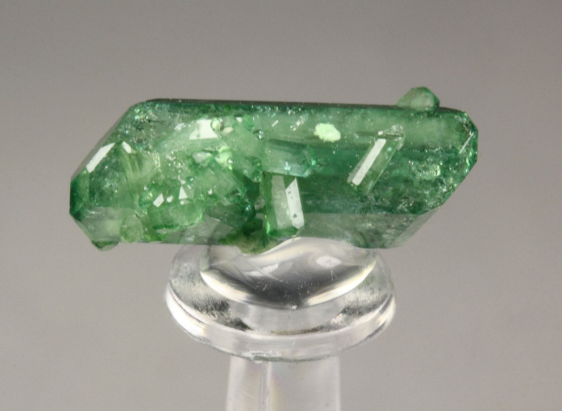 bi-terminated VESUVIANITE var. CHROMIAN