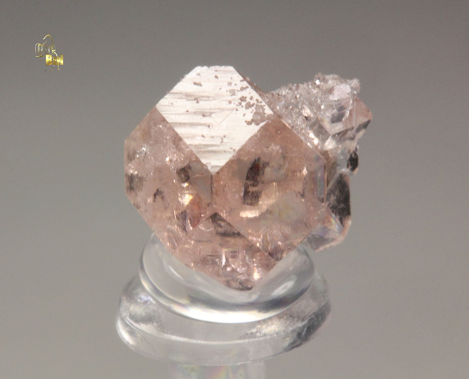 gem PINK GARNET var. GROSSULAR