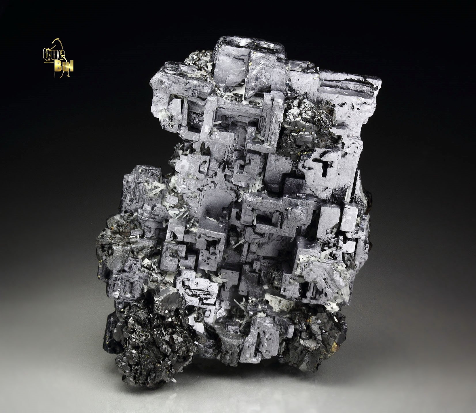 skeletal GALENA, SPHALERITE, QUARTZ