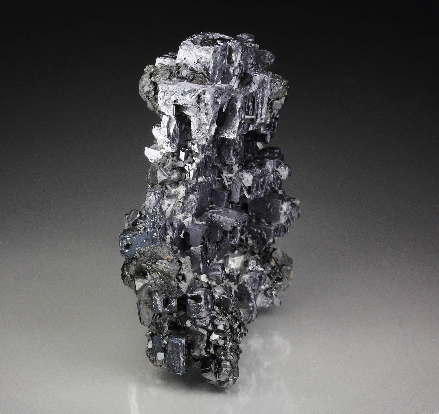 skeletal GALENA, SPHALERITE, QUARTZ